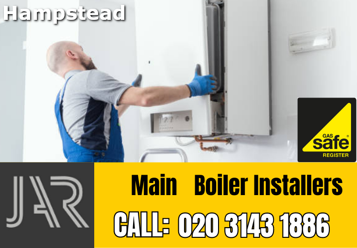 Main boiler installation Hampstead